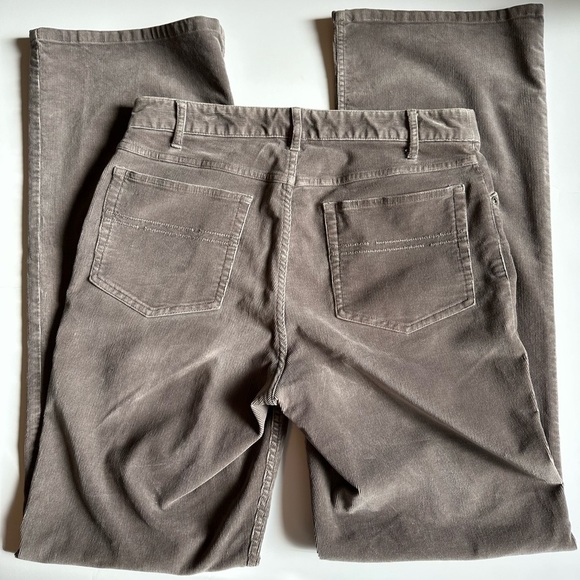 J. Jill Women Brown Corduroy Jeans Size 6 | Straight Leg Soft Comfort Fit Casual - Picture 4 of 7